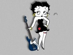 Betty Boop as a graphic image