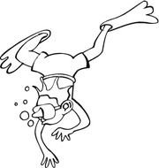 Swimming Coloring Pages N2