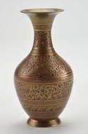 photo of antique indian vase