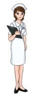 Nurse as a graphic illustration