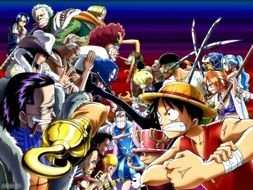 One Piece Characters drawing