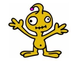 Cartoon Alien Art