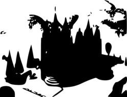 LDS Temple Clip Art N19