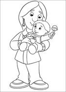 Postman Pat Coloring Pages N3