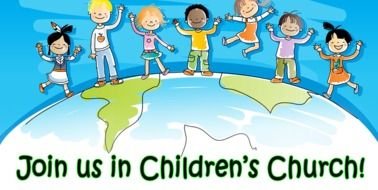 Welcome To Childrens Church drawing