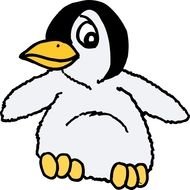 Cartoon Baby Penguin N3