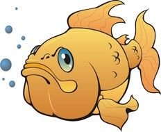 Cartoon Fish as a picture for clipart