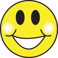 funny smiley as a picture for clipart
