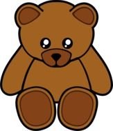 Cute Teddy Bear Clip Art N48