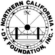 Black and white Northern California DX Foundation,INC clipart