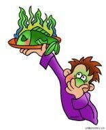 Smelly Fish Clip Art N3