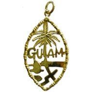 Gold Guam Seal Jewelry