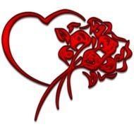 Hearts And Flowers Clip Art N16