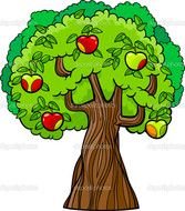 Apple Tree Cartoon N11