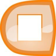 Stop Button Clip Art N4