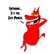 Cow And Chicken Red Guy From
