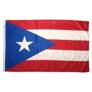 Red and Blue Puerto Rico Flag