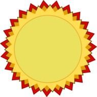 Award Medal Clip Art Free drawing