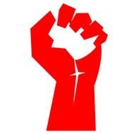 red Open Hands drawing