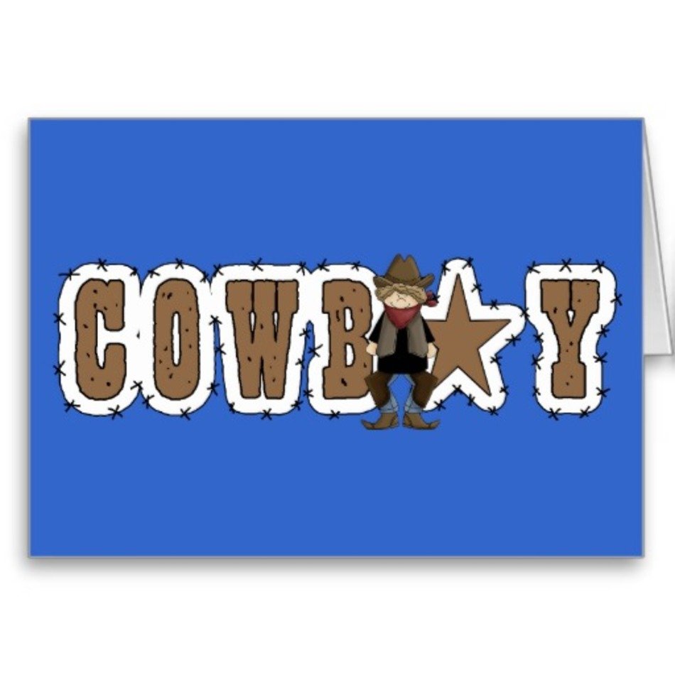 Western Cowboy Star Clip Art N2