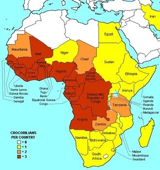 Africa Map With Countries N2