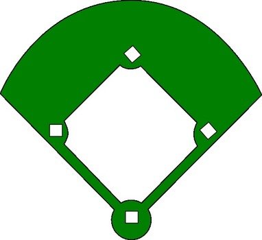 Art Clip Diamond Baseball Field