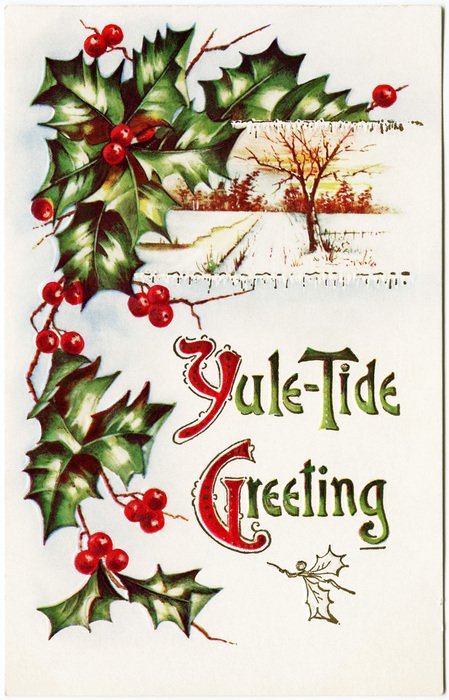 Free Public Domain Vintage Christmas