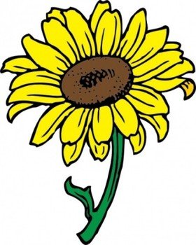 Sunflower Clip Art N110