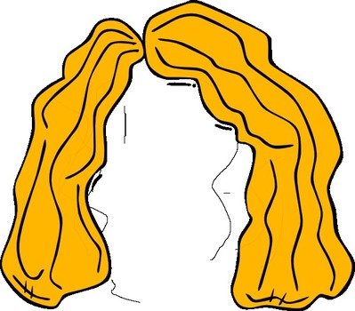 Hair Wig Clip Art N11