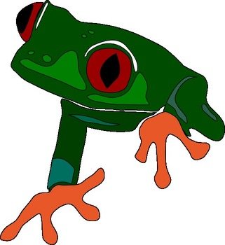 Tree Frog Clip Art N12