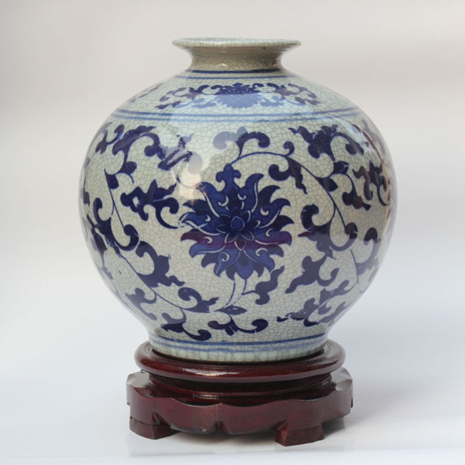 Blue And White Ceramic Vases