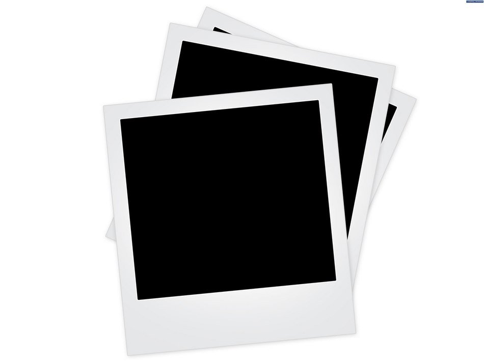 clipart of the Polaroid Frames