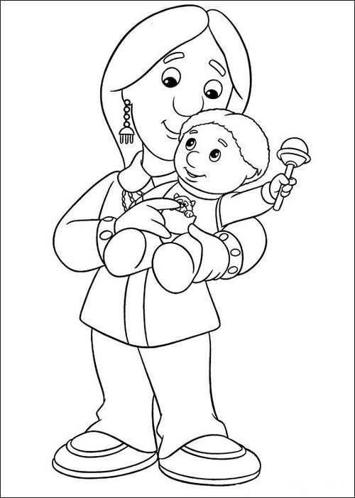 Postman Pat Coloring Pages N3