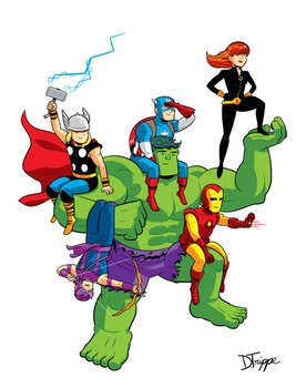 Avengers Clip Art N7