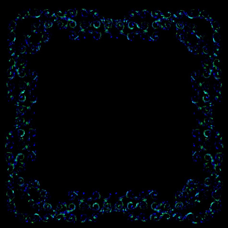 Damask Frames Clip Art N3