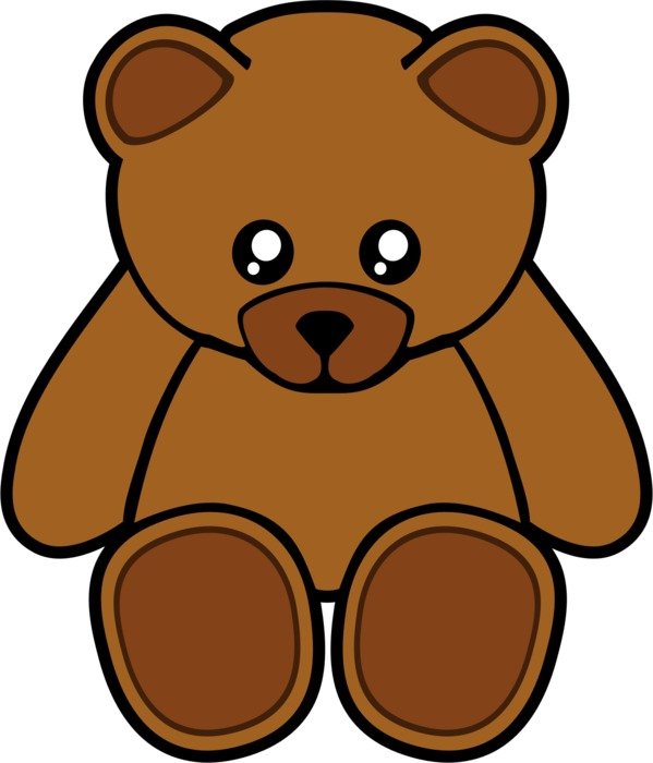 Cute Teddy Bear Clip Art N48