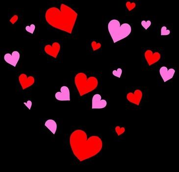 Cute Valentines Day Hearts Clip Art