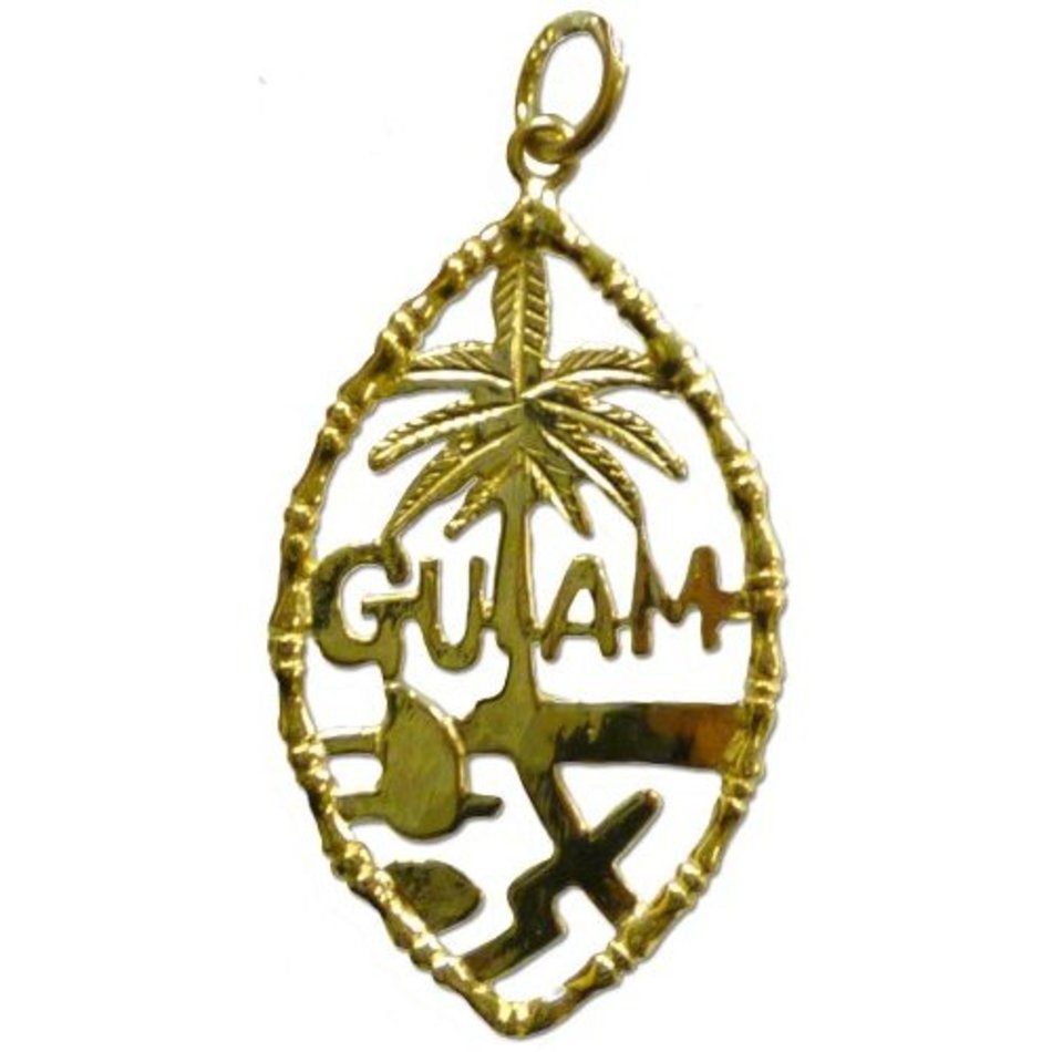 Gold Guam Seal Jewelry