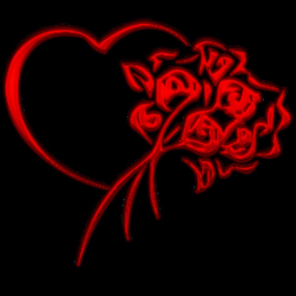 Hearts And Flowers Clip Art N16