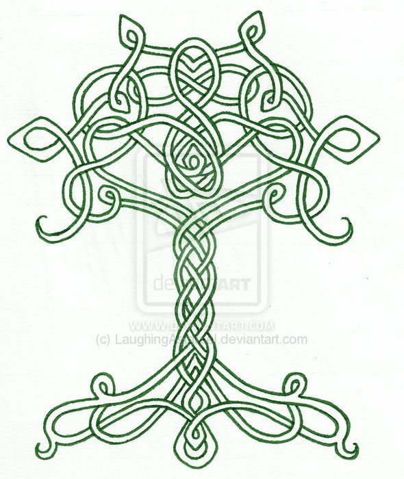 Celtic Tree Of Life Art N2