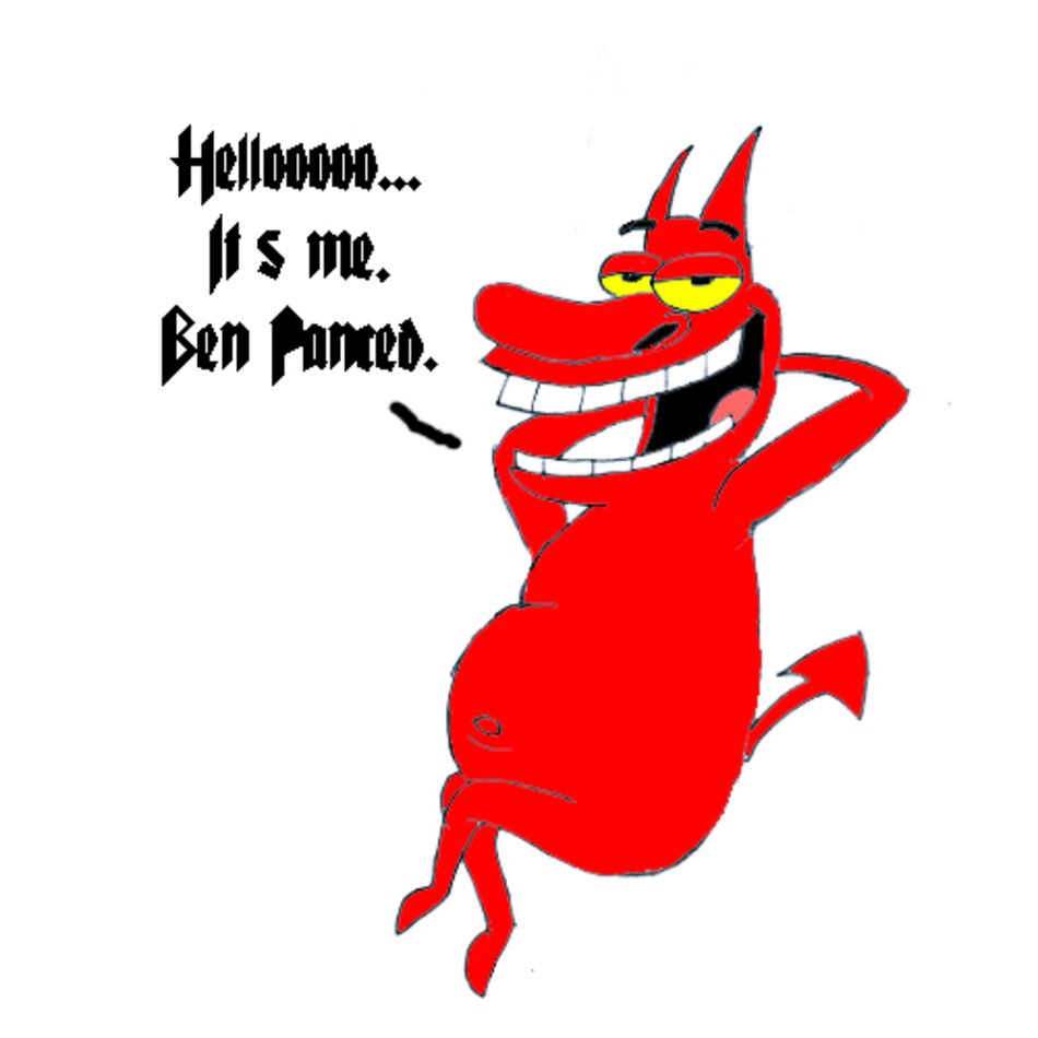 Cow And Chicken Red Guy From