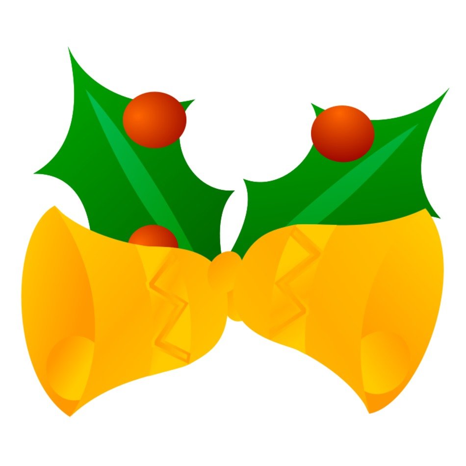 Christmas Bell Clip Art N49