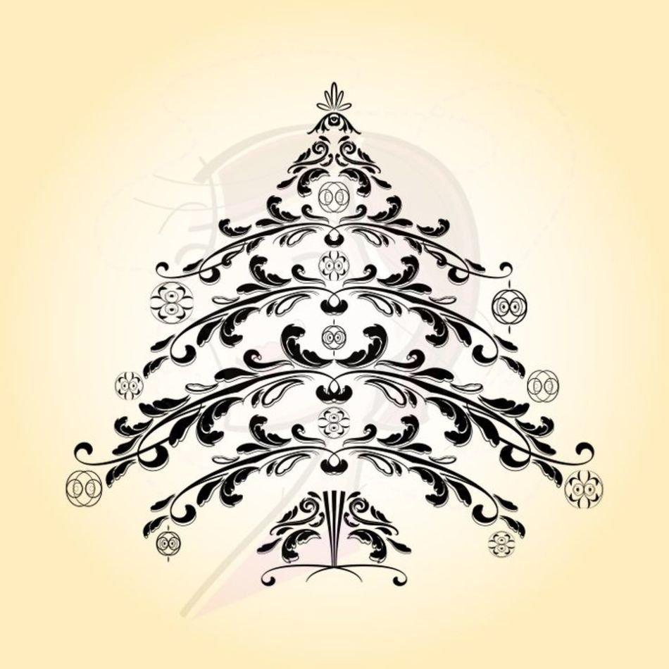 Vintage Christmas Tree