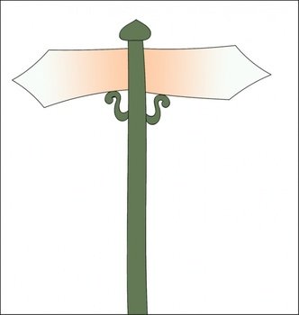 Cartoon Street Sign N3