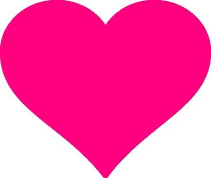 Pink Heart Clip Art N81