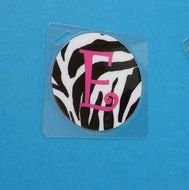 Zebra Name Tags Http wwwetsycom listing 93000601 zebra Print Bag