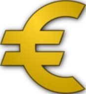 Euro Sign Clip Art N2