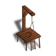 Gallows as a picture for clipart