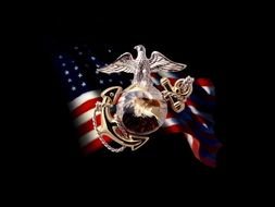 USMC as a logo