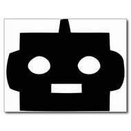 Cartoon Robot Face N3